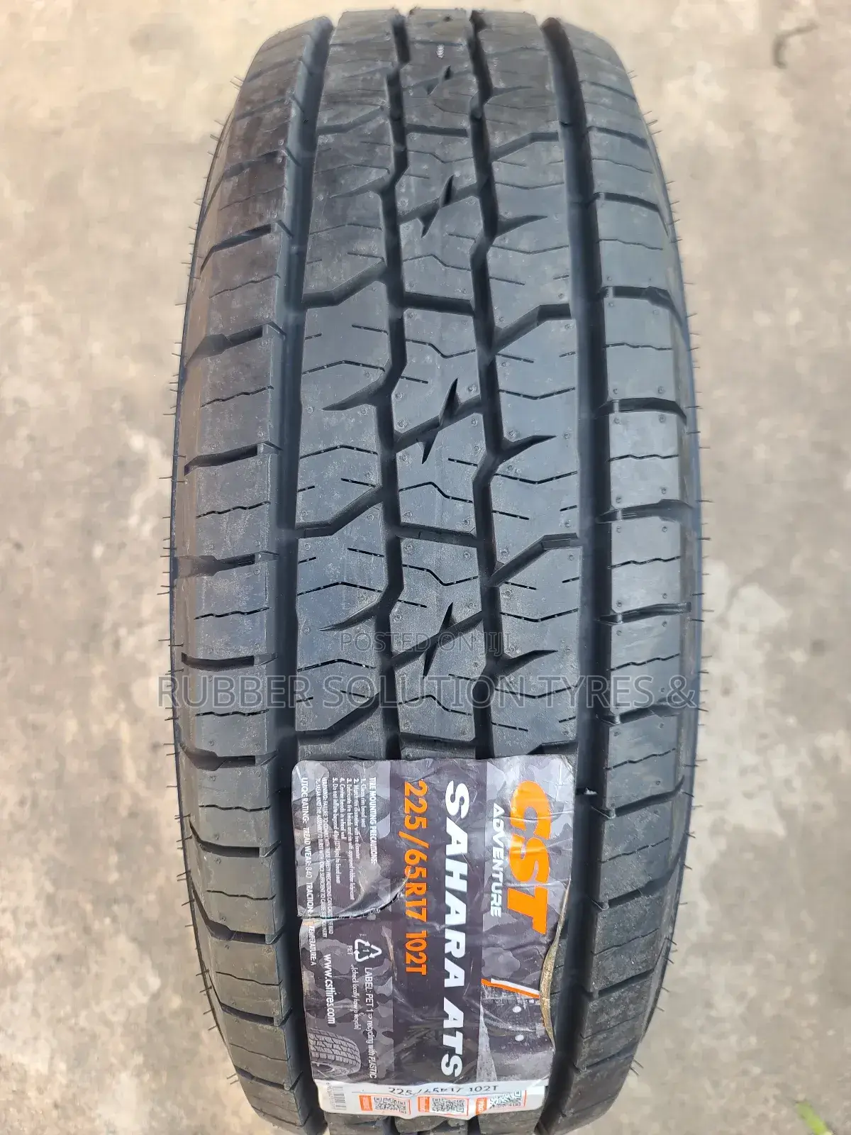 225 /65 R17 CST Tyres 102t Adventure Sahara Ats