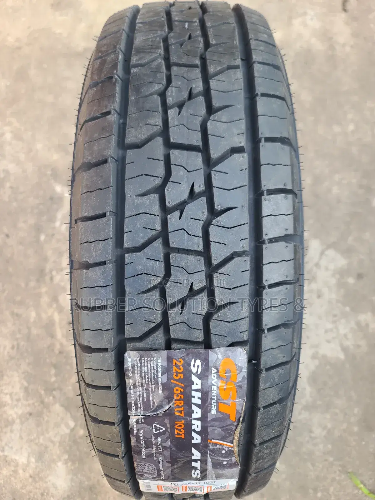 225 /65 R17 CST Tyres 102t Adventure Sahara Ats