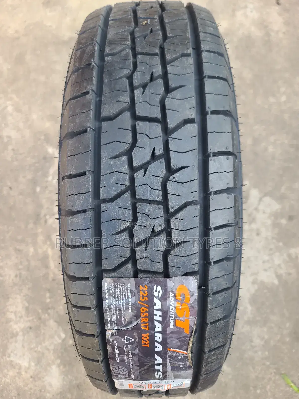 225 /65 R17 CST Tyres 102t Adventure Sahara Ats