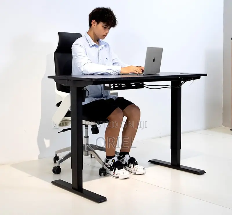 Electric Computer Desk : 1200cm Office Height Adjusted Computer Desk