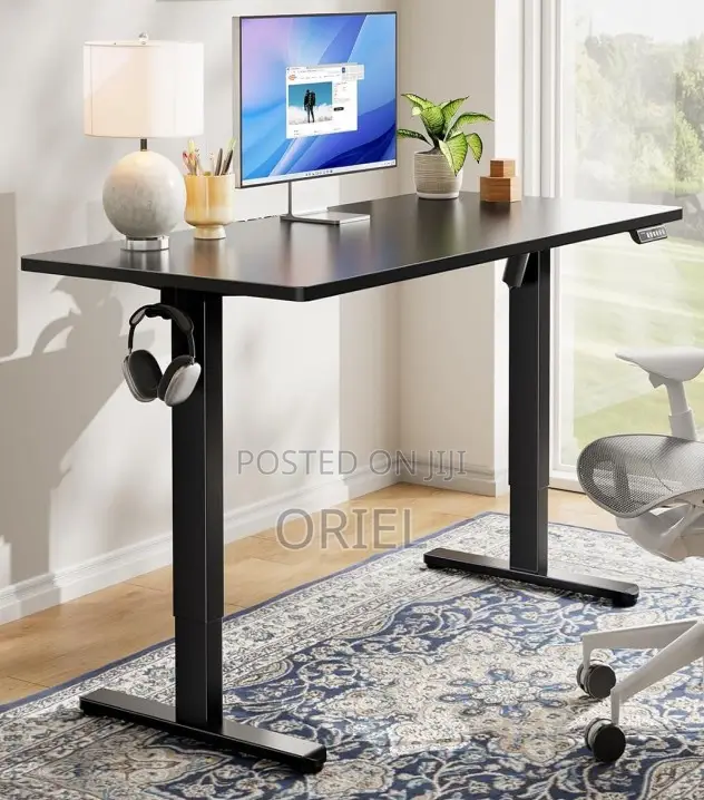 Electric Computer Desk : 1200cm Office Height Adjusted Computer Desk