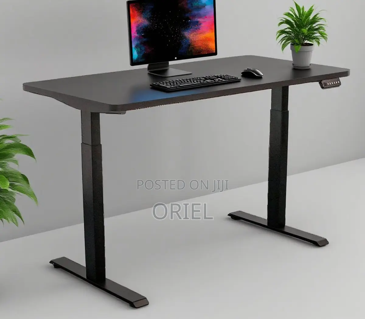 Electric Computer Desk : 1200cm Office Height Adjusted Computer Desk