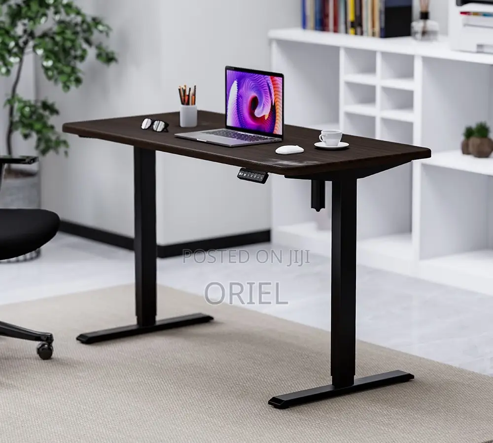 Electric Computer Desk : 1200cm Office Height Adjusted Computer Desk