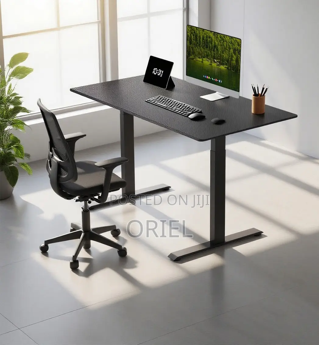 Electric Computer Desk : 1200cm Office Height Adjusted Computer Desk