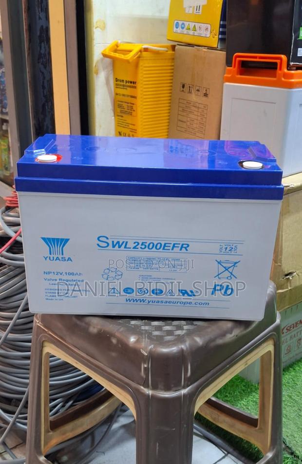 Yuasa Valve Regulated Lead Acid Battery Mf 100ah 12v - thumbnail 2