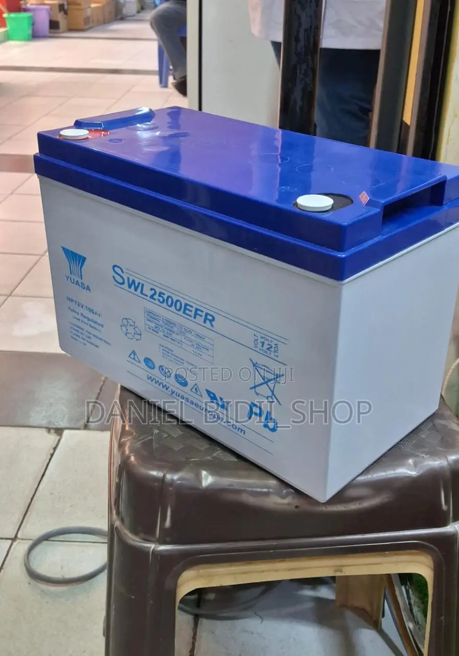 Yuasa Valve Regulated Lead Acid Battery Mf 100ah 12v