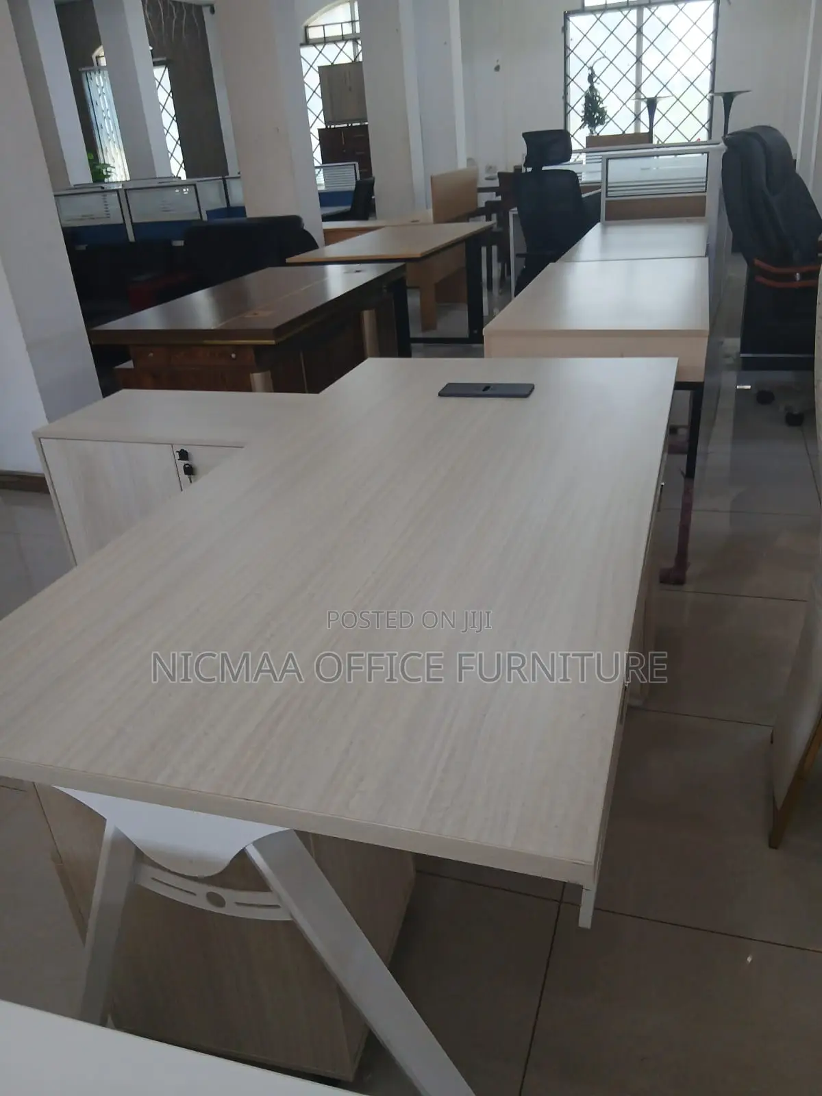 1.6m Modern Scandi-Style Executive Desk