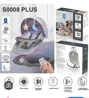 Auto Baby Swing 0–9kg | Soothes Colic Sleep Fussiness