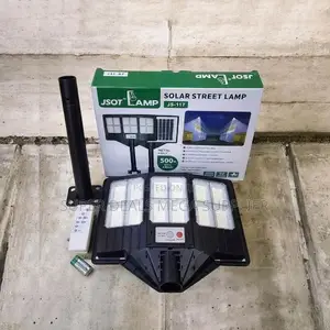 Rustproof 500w Watts Stable Performance Solar Security Street Light