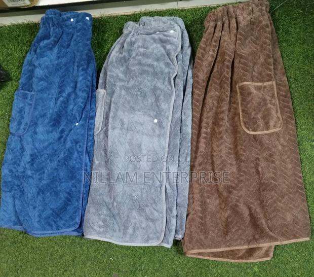 Bath Towel Wrap for Men,Adjustable Sauna Towels, - thumbnail 5
