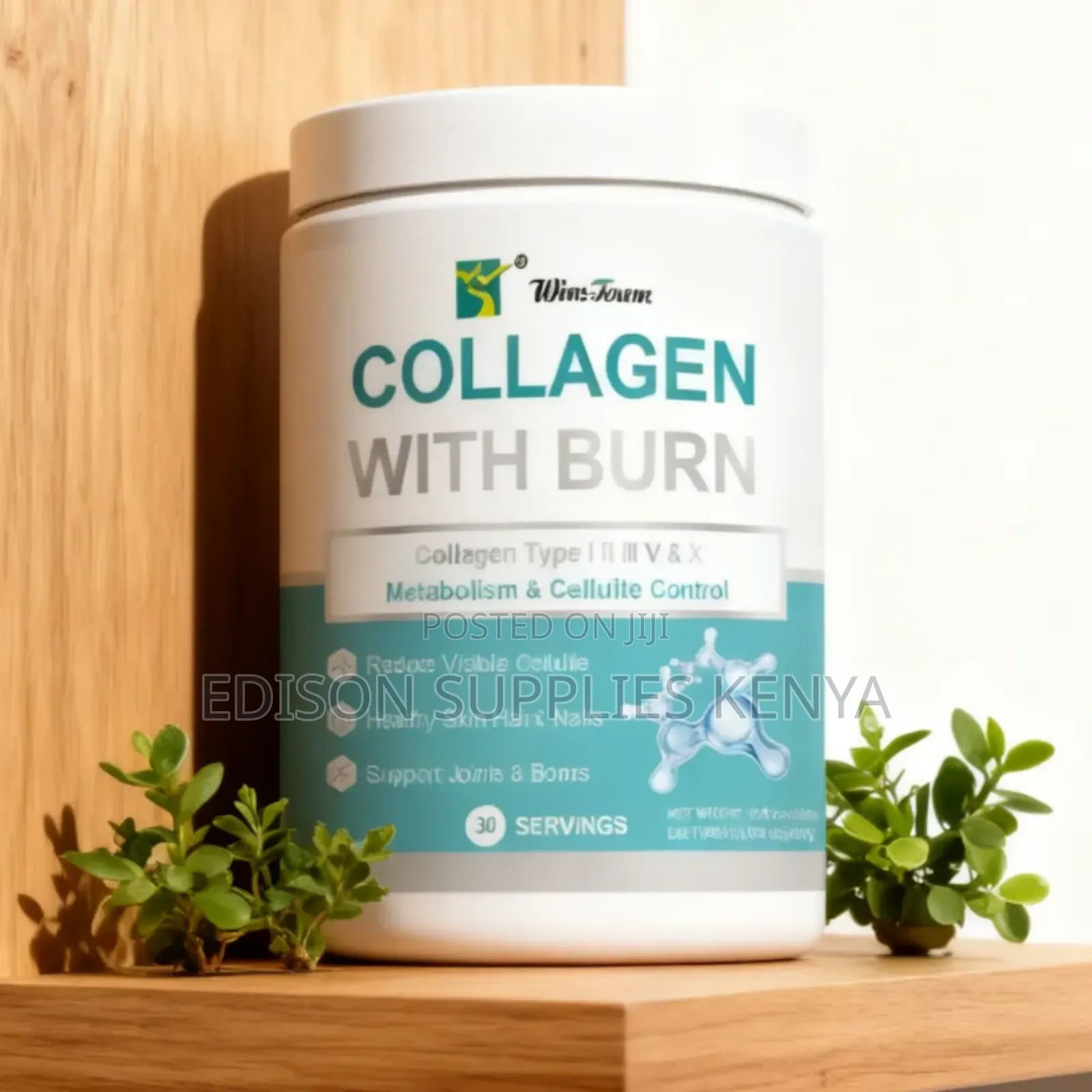 Marine Collagen Powder With Burn for Firm Youthful Skin Lean Body