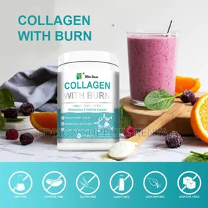 Marine Collagen Powder With Burn for Firm Youthful Skin Lean Body