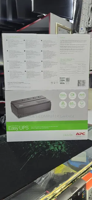 Easy Ups Apc 1000va 600watts 4 Outlets