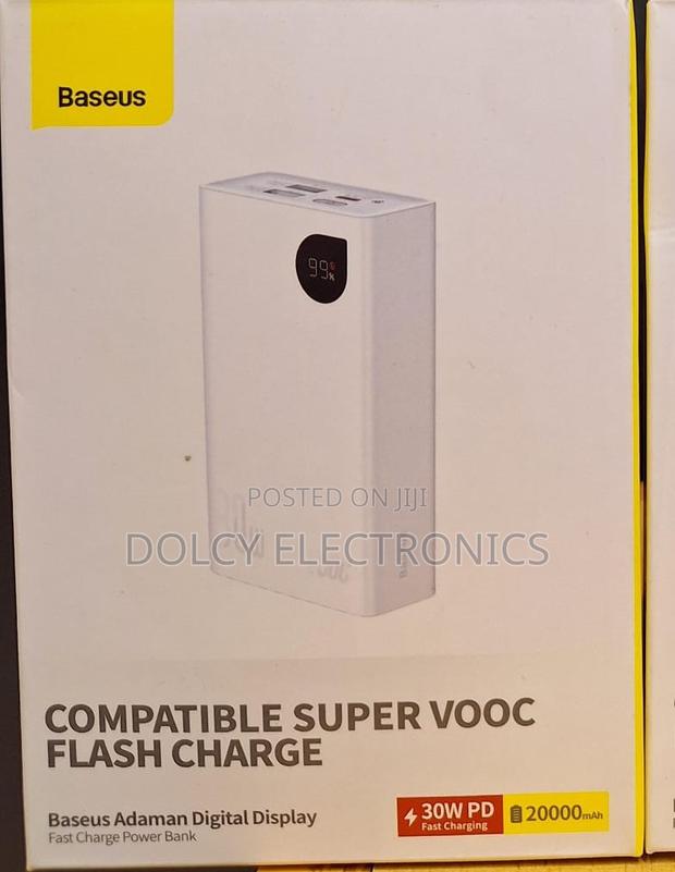 Baseus Adaman Digital Display 30w,20,000mah Power Bank. - thumbnail 2