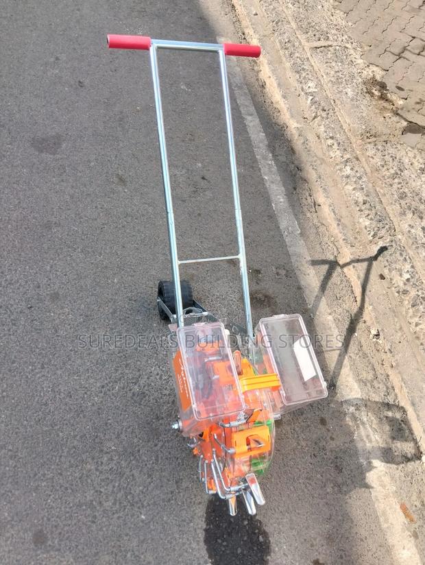 Manual Hand-push Seed And Fertilizer Planter. - thumbnail 2