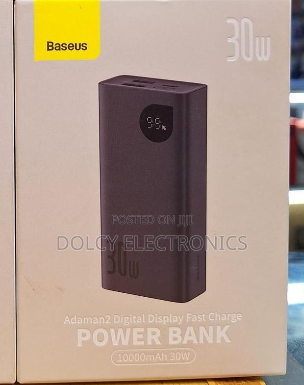 Baseus Adaman2 Digital Display 30w,10,000mah Power Bank. - main view