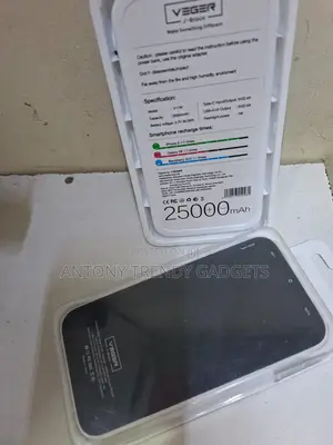 Veger V11 25,000mah Power Bank With Mobile Charger Dual Usb Output