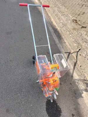 Hand Push Manual Seed Planter With Fertilizer Applicator