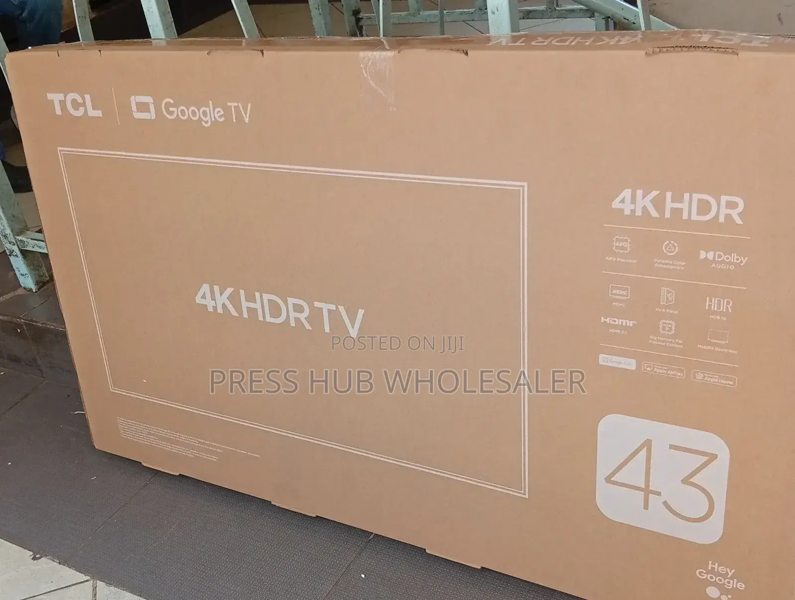 Tcl 43-inch 4k Hdr Google Tv