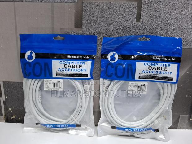 3m Patch Cord Cat 6 Utp High Speed Ethernet Cable - thumbnail 3