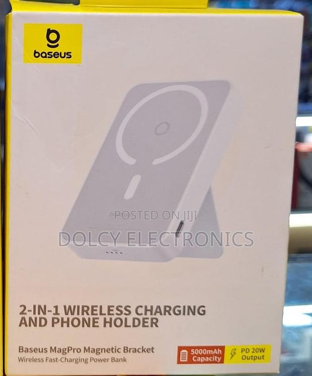 Baseus 5,000mah,20w Wireless Fast Charging Power Bank. - thumbnail 2