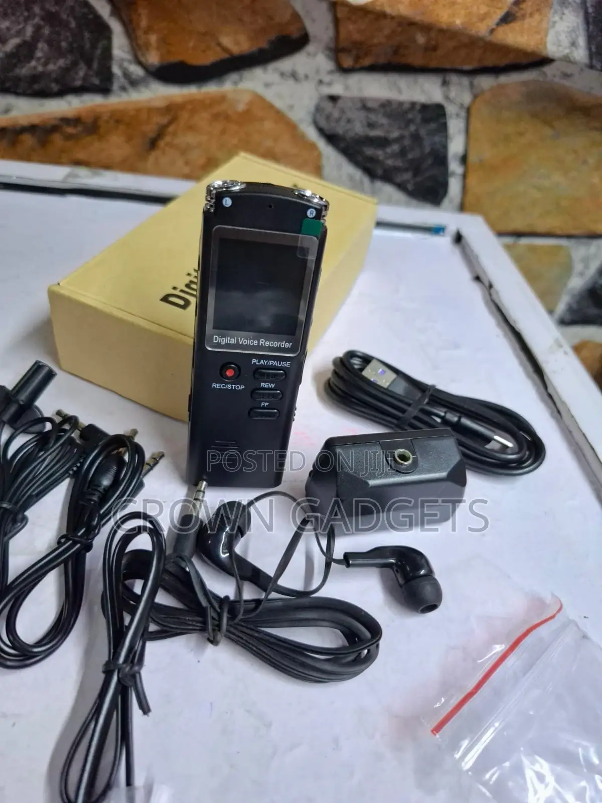 Digital Voice Recorder 8gb Vor Recording Mp3 Wav