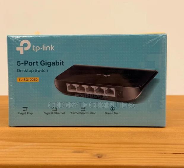Tp-link 5-port Mbps Gigabit Switch -tl-sg1005d - main view