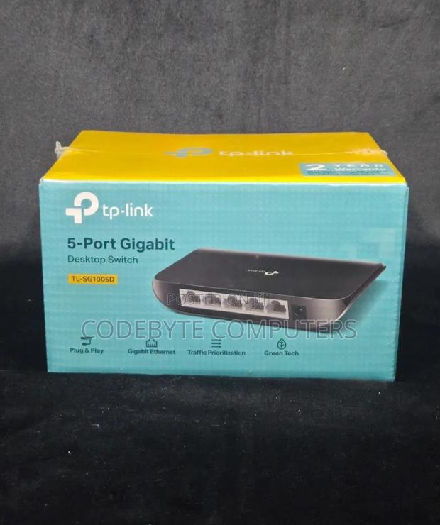 Tp-link 5port Gigabit Switch Tl-sg1005d - main view