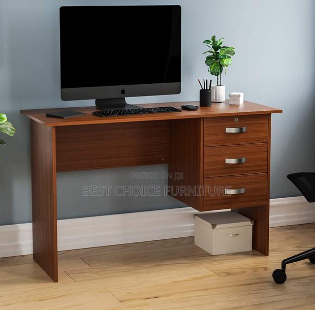0.9m Customized Durable Wooden Office Desk With Storage - thumbnail 8