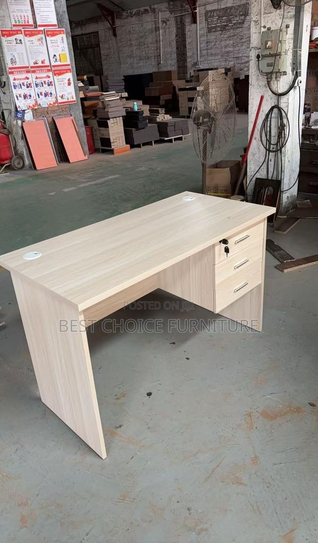 0.9m Customized Durable Wooden Office Desk With Storage - thumbnail 9