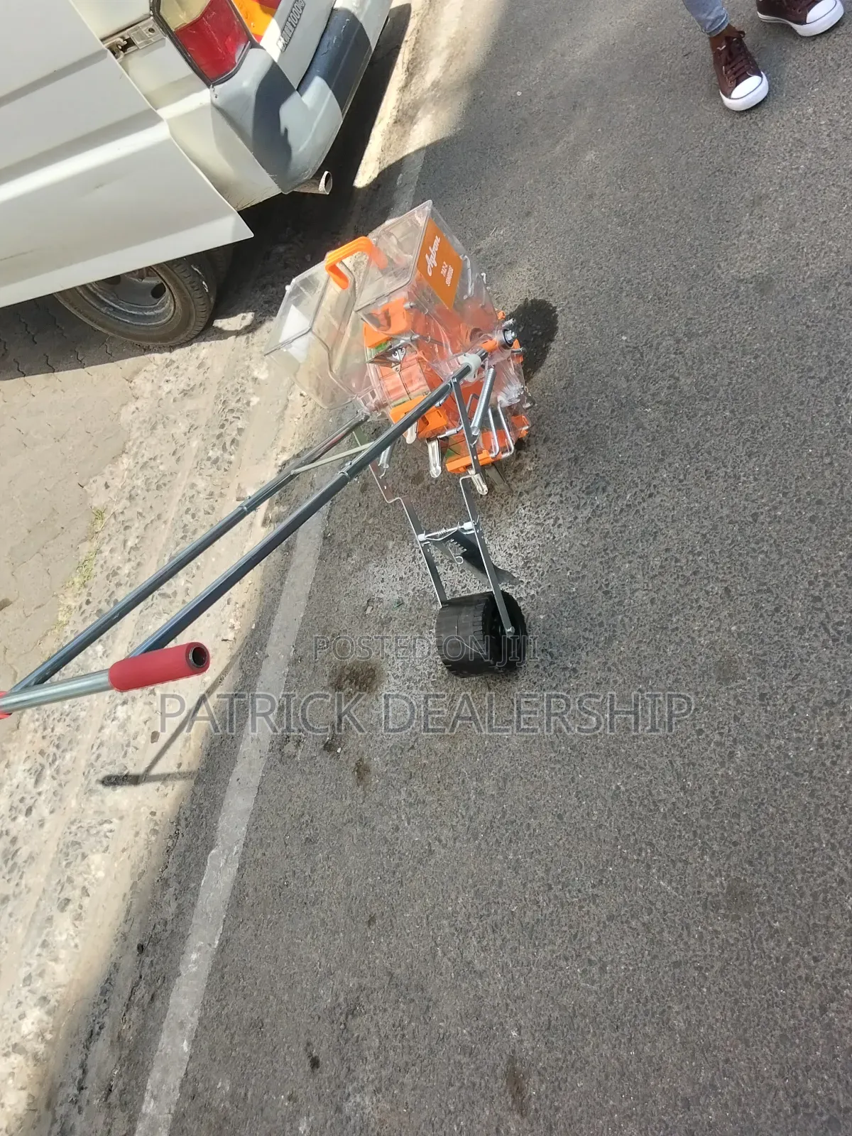 Hand Push Roller Seed Planter
