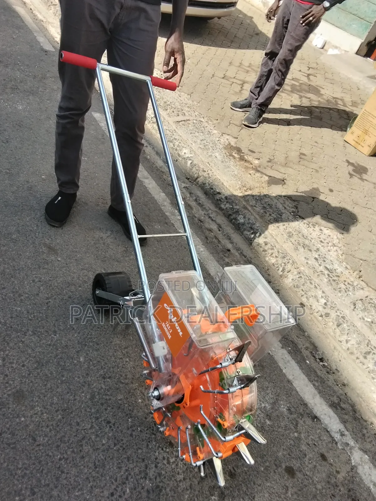 Hand Push Roller Seed Planter
