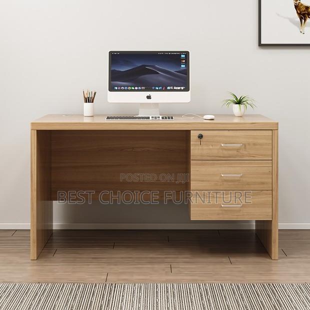 0.9m Customized Durable Wooden Office Desk With Storage - thumbnail 14