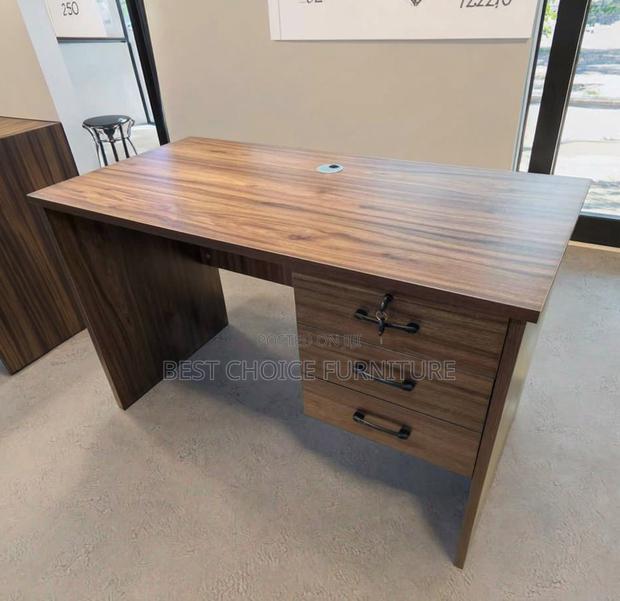 0.9m Customized Durable Wooden Office Desk With Storage - thumbnail 15