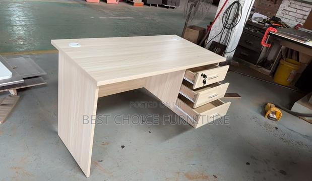 0.9m Customized Durable Wooden Office Desk With Storage - thumbnail 17