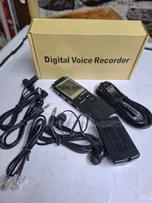 8gb Compact Digital Voice Recorder With Voice-activated Mode