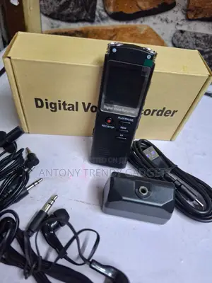 8gb Compact Digital Voice Recorder With Voice-activated Mode