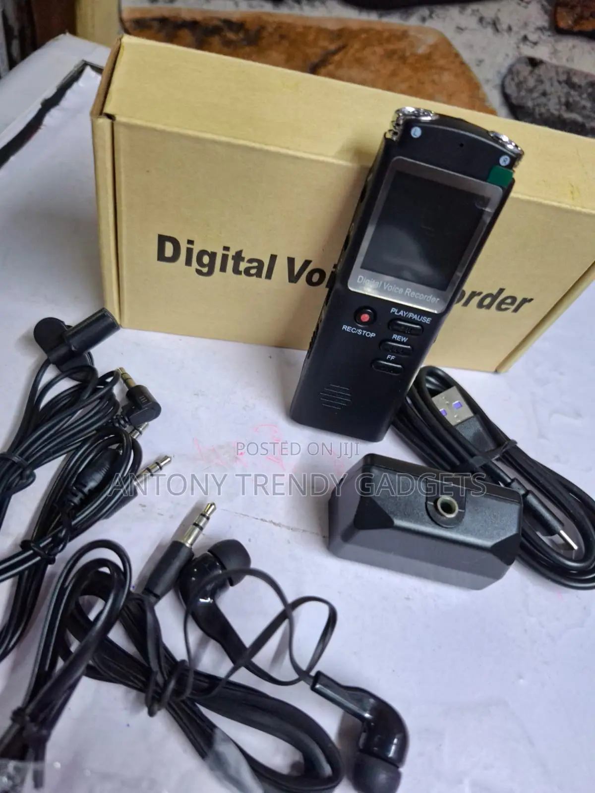 Portable 8gb Mini Digital Sound Audio Voice Recorder Device