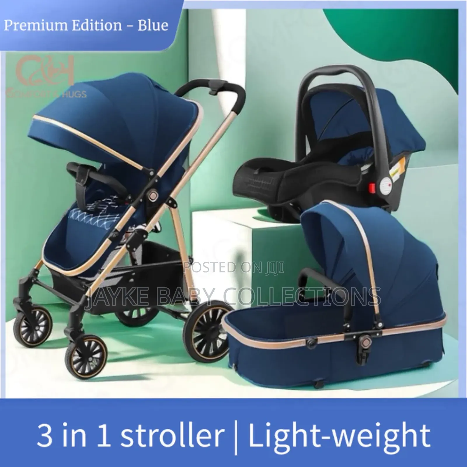 3in1 Stroller + Car Seat | Newborn to Toddler