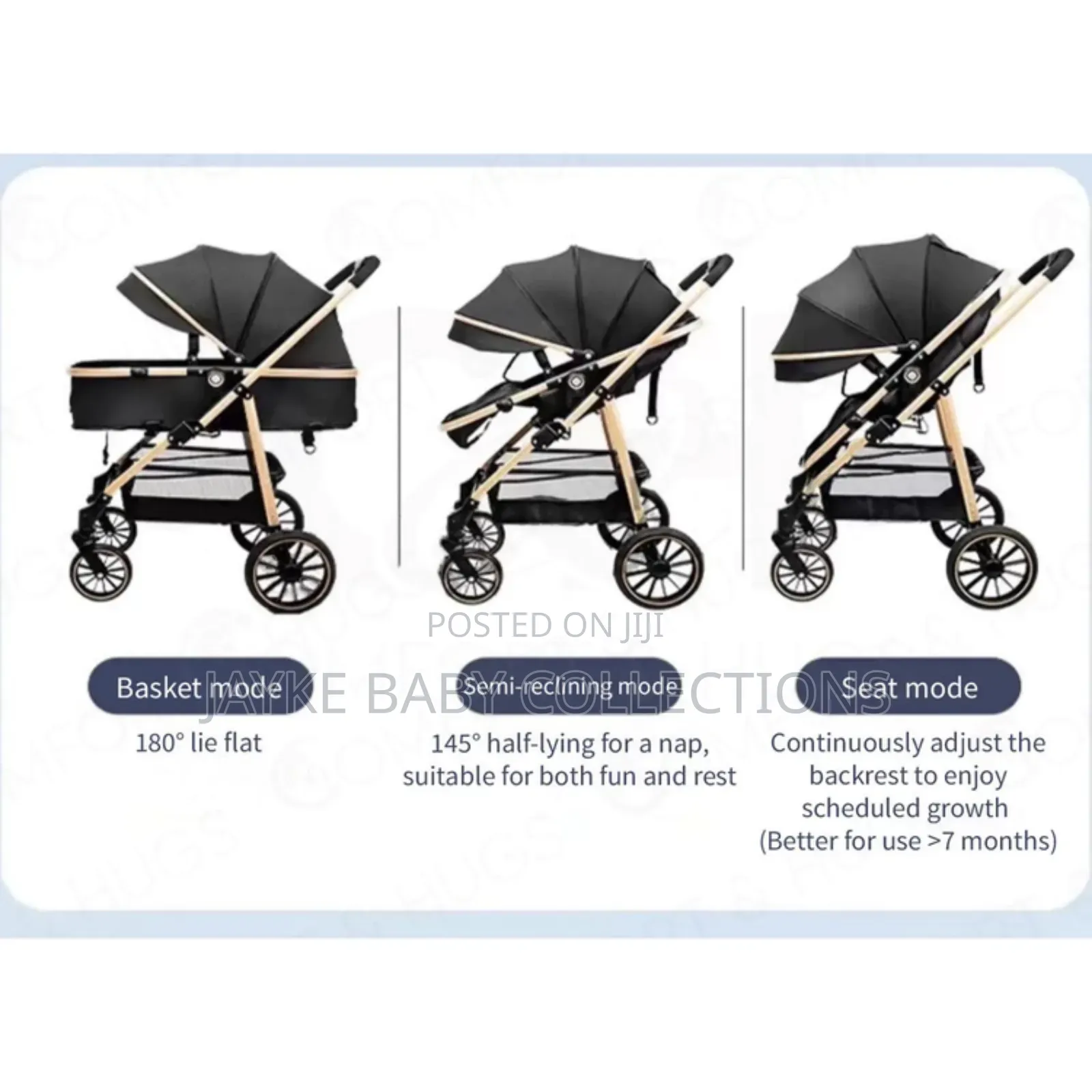 3in1 Stroller + Car Seat | Newborn to Toddler