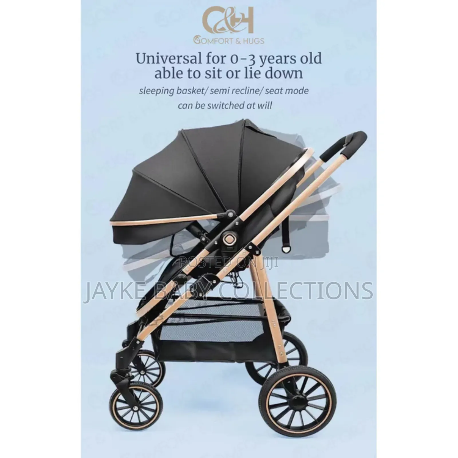 3in1 Stroller + Car Seat | Newborn to Toddler