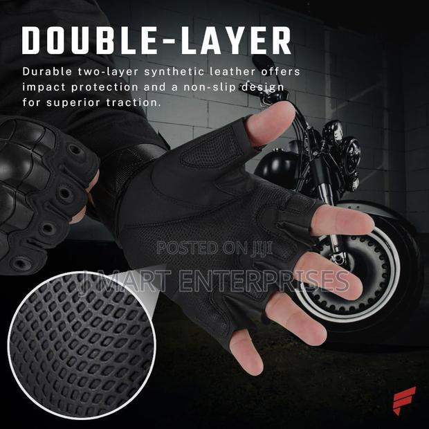 Fingerless Tactical Gloves – Men Women, - thumbnail 4