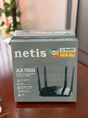Netis Ax1500 Dual Band Gigabit Router,Wifi 6