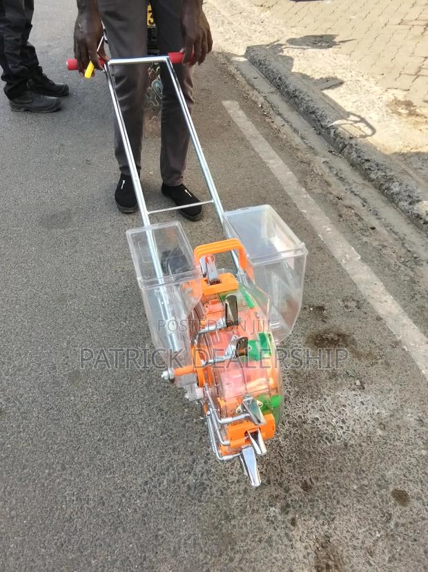 Hand Push Seed Planter - main view