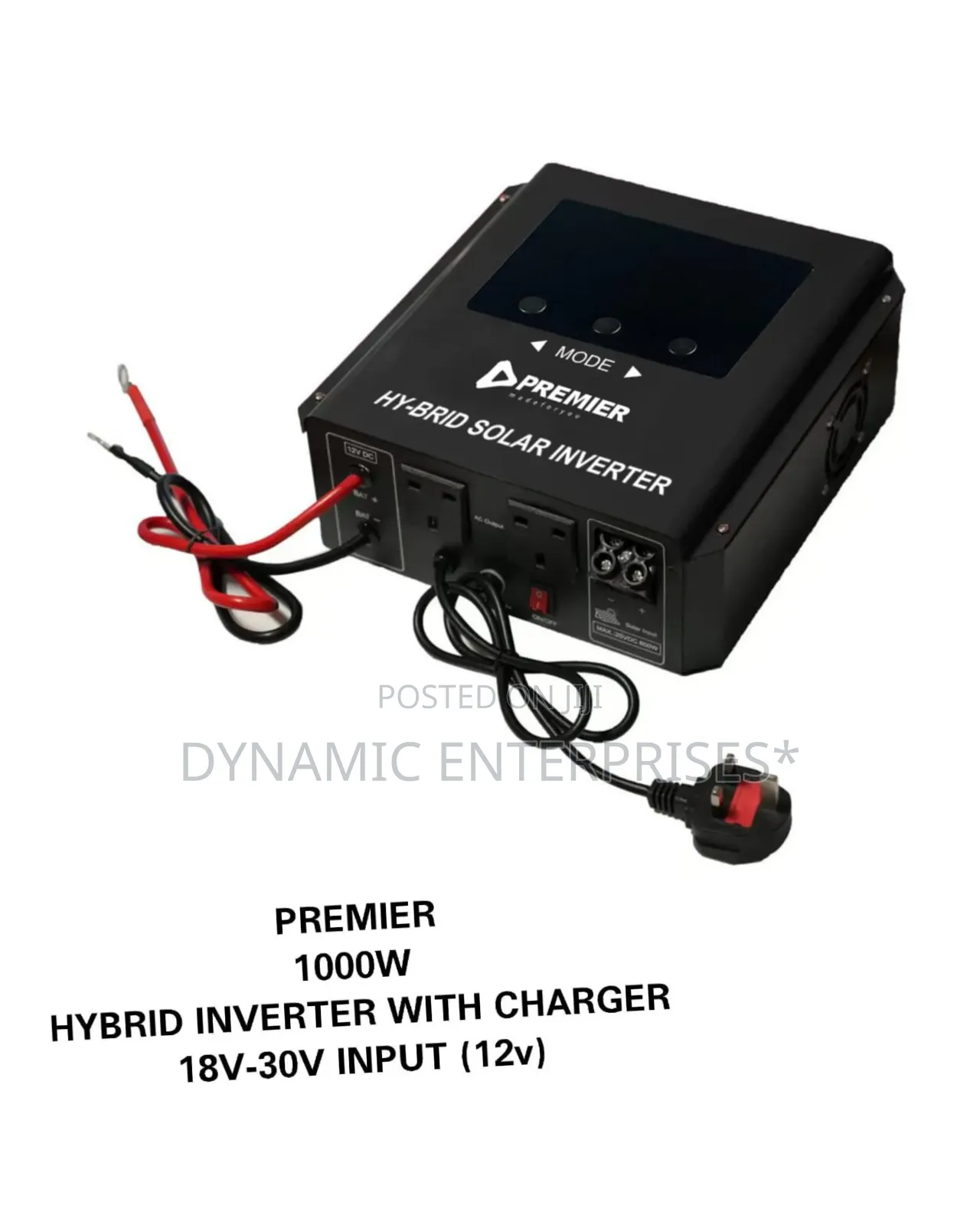 Premier 1000w Hybrid Inverter With Charger