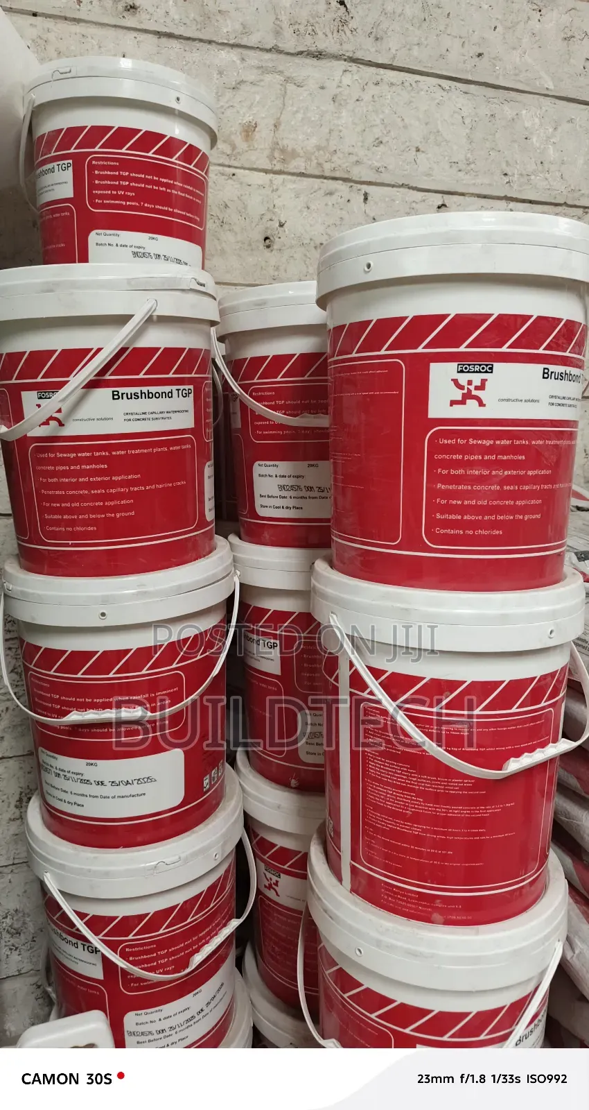 Brushbond TGP – Capillary Concrete Sealing System