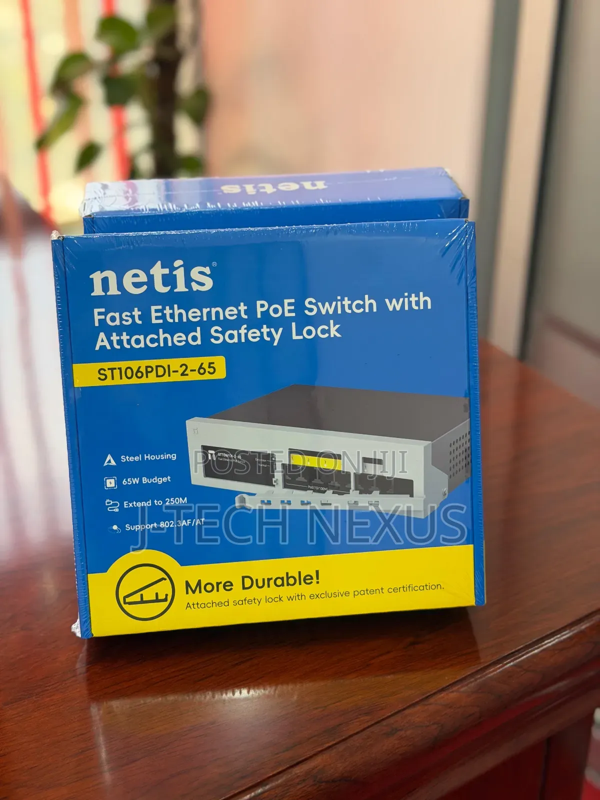 Netis Poe First Ethanet Switch 4 Port