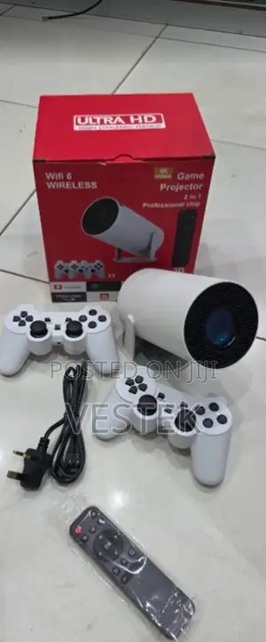 Hy300 Combo Game Projector, Professional Home Game Pad Projector