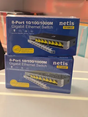Netis 8 Port Gigabit Ethernet Switch 100mps