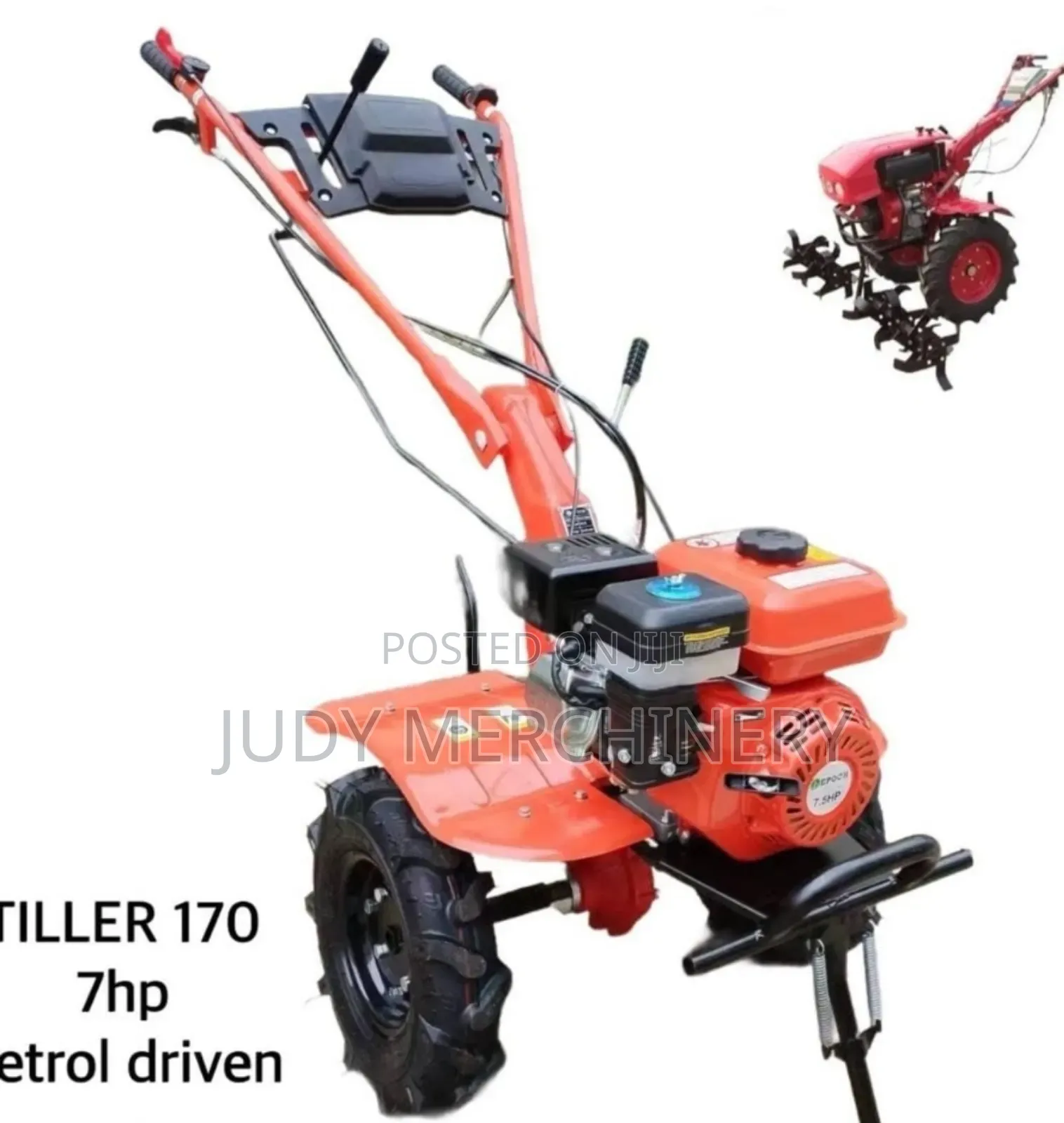 Tiller Machine 170 7hp